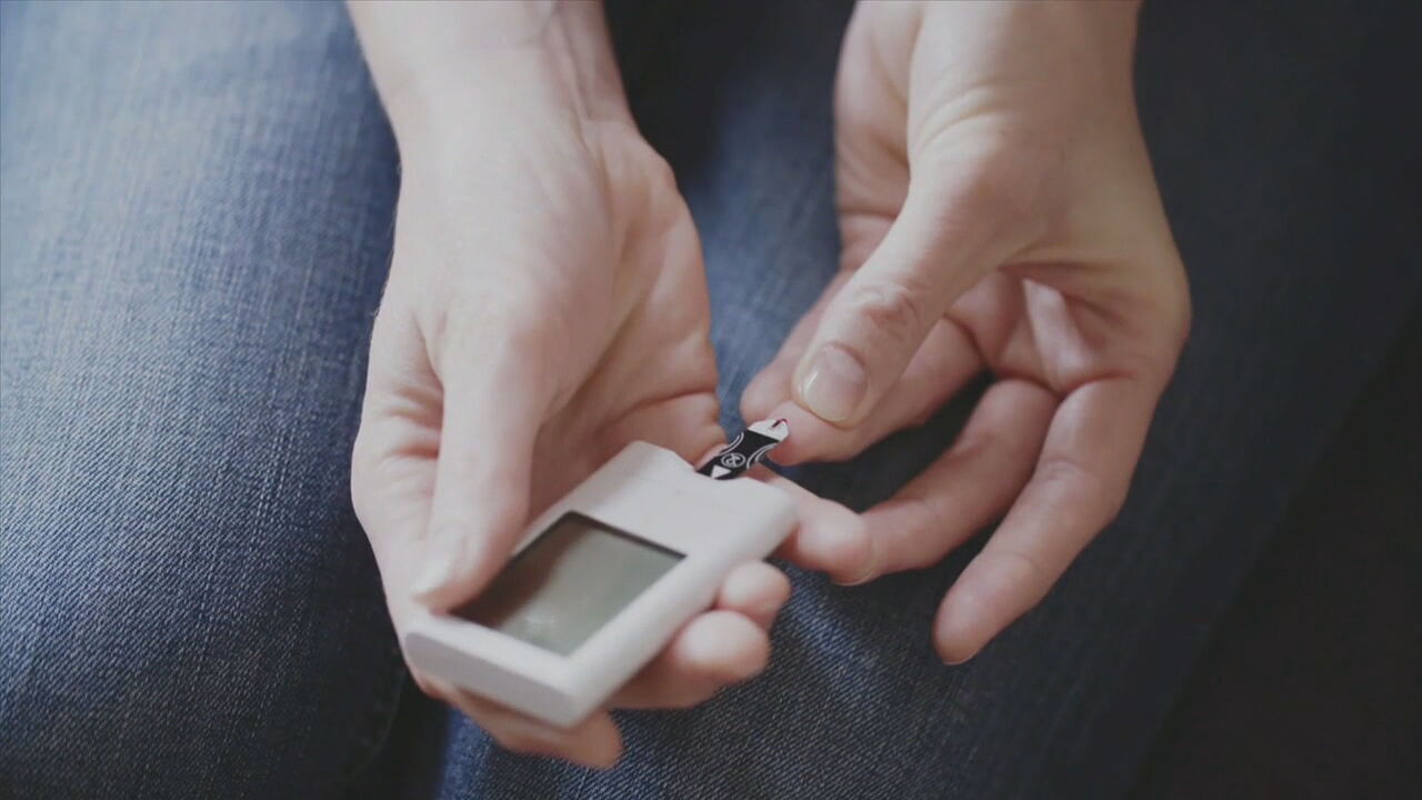 finger stick